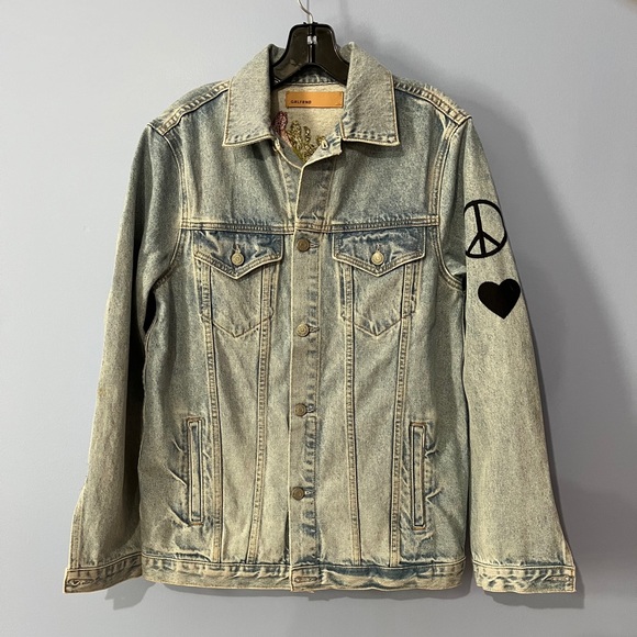 GRLFRND x REVOLVE Daria Oversized Denim Trucker Jacket - Picture 4 of 7
